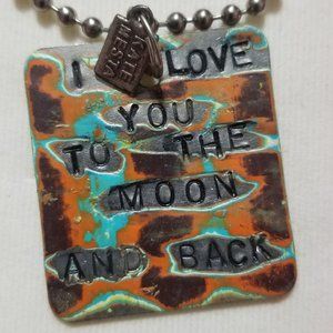 I Love You To The Moon And Back Necklace